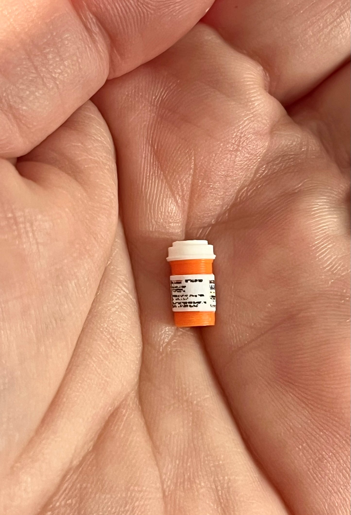 STL File - Miniature Prescription Pill Bottle | 1/12 Scale | Digital Download | Print in Resin or Filament