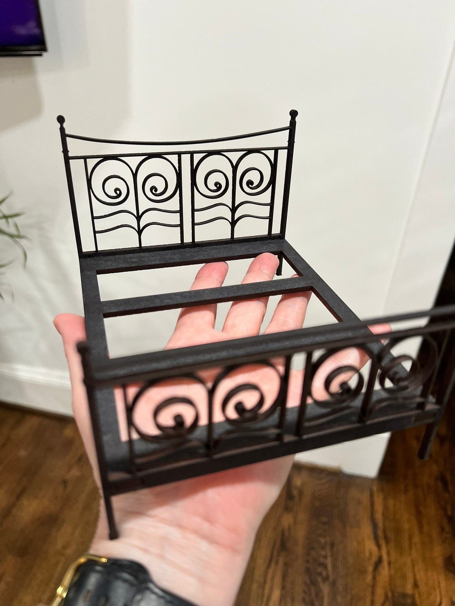 DIY Kit: 1:12 Scale Ikea-Style Noresund Full Bed