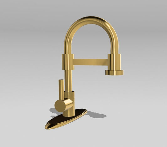 1:12 Scale Modern Kitchen Faucet