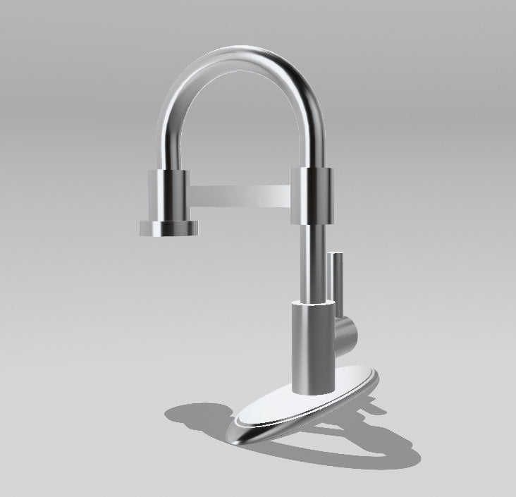 1:12 Scale Modern Kitchen Faucet