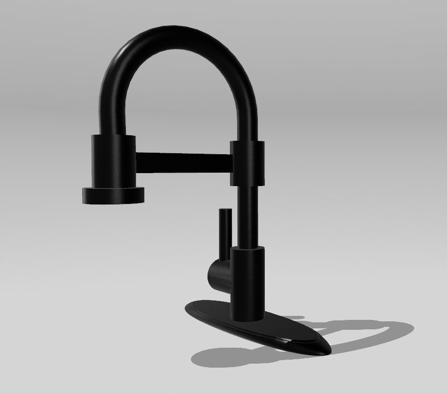 1:12 Scale Modern Kitchen Faucet