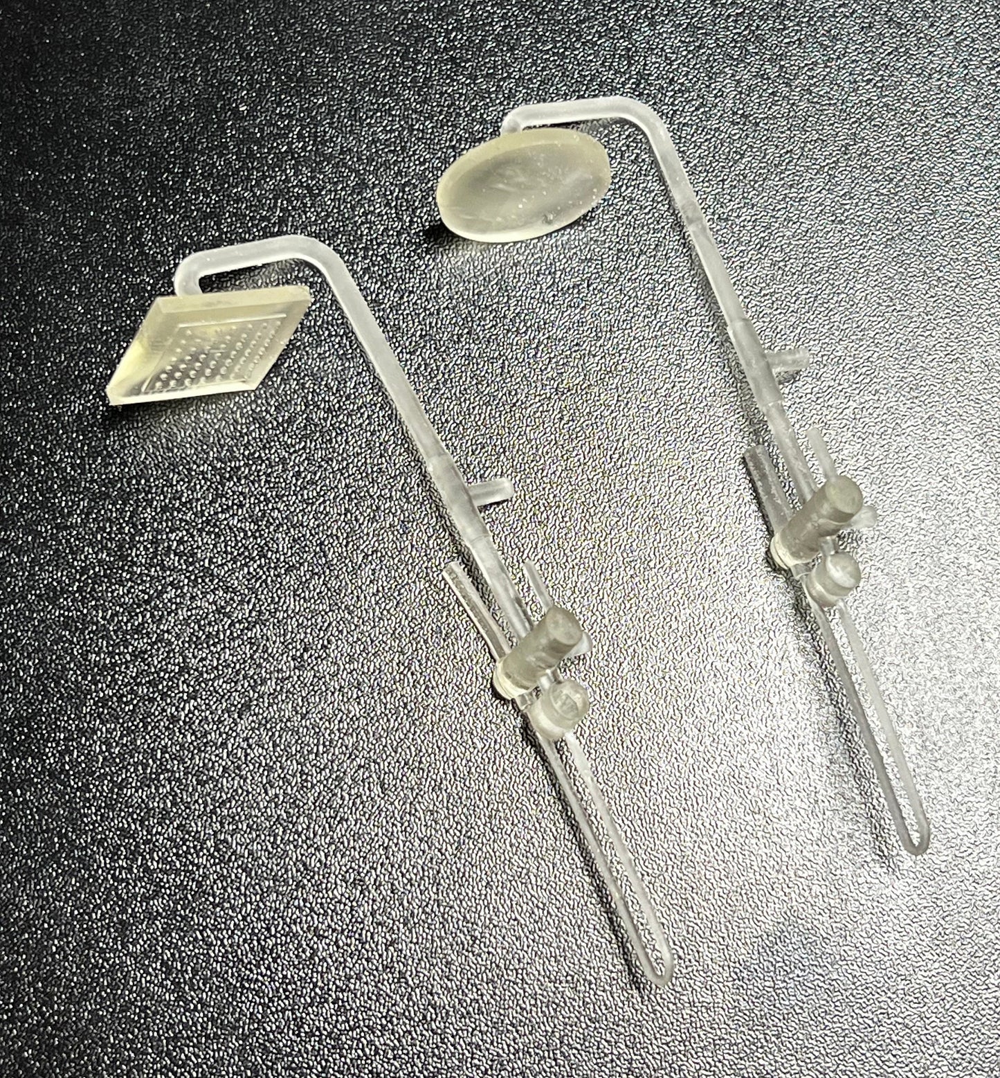 Miniature Dollhouse Wall Shower and Drain Set | 3D Printed 1:12 Scale Wall and Hand Shower and Drain | Round or Square Head and Drain